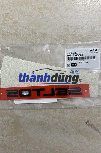 LOGO CHỮ SELTOS DÁN ĐUÔI XE KIA SELTOS