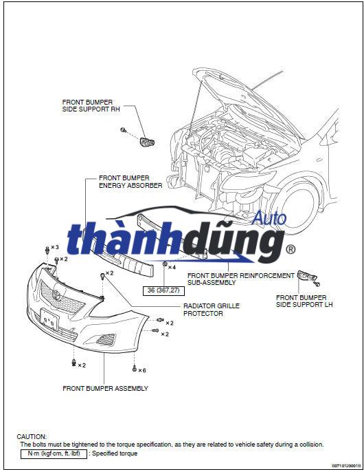 NẮP CHỤP MÓC KÉO XE FORD FOCUS 2017 | F1EZ17A900AC - Ảnh 6