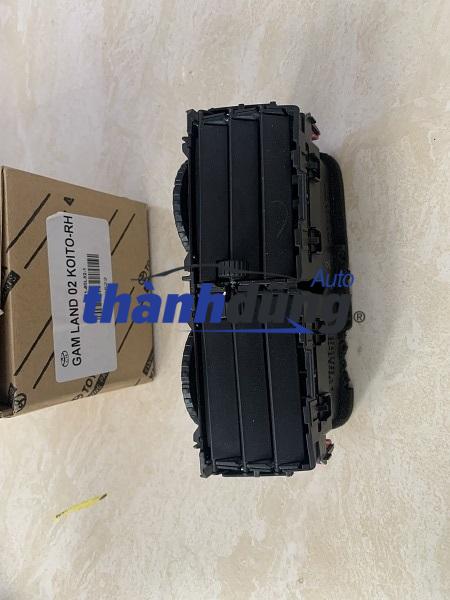CỬA GIÓ MÁY LẠNH TOYOTA YARIS 2010-2012