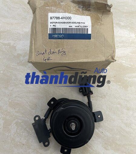 MÔ TƠ QUẠT GIÀN NÓNG HYUNDAI STAREX 2011-2012