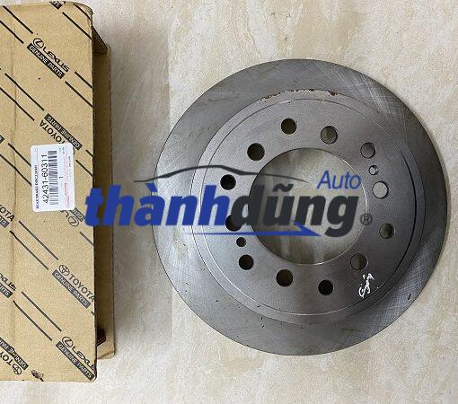 ĐĨA PHANH SAU TOYOTA PRADO