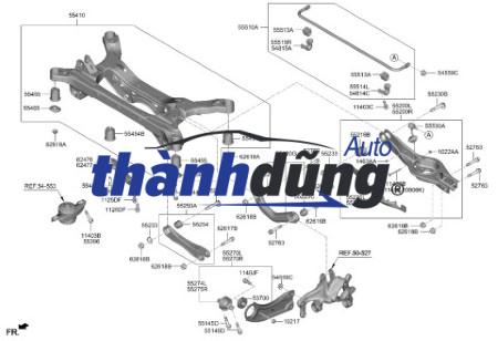 CAO SU CÀNG A DƯỚI XE FORD EVEREST 2016 | AB3Z3069A - Ảnh 5