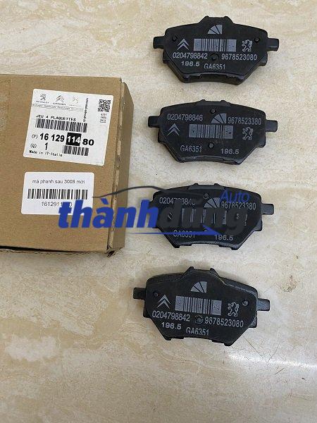 MÁ PHANH SAU PEUGEOT 3008 2017