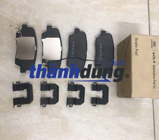 MÁ PHANH SAU HYUNDAI SANTAFE 2016