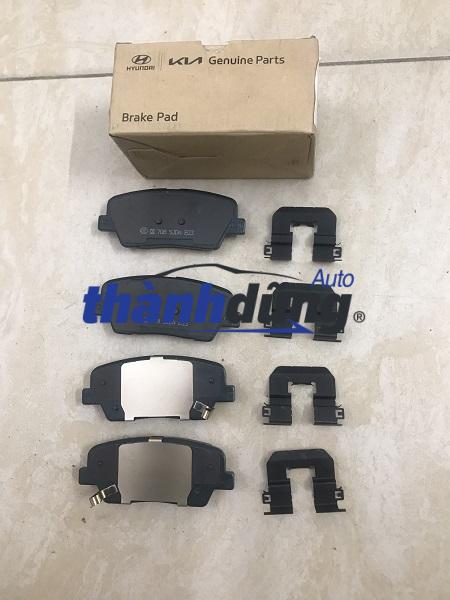 MÁ PHANH SAU HYUNDAI SANTAFE 2016