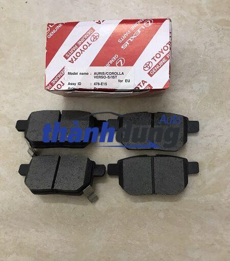 BỐ THẮNG SAU TOYOTA VIOS 2011