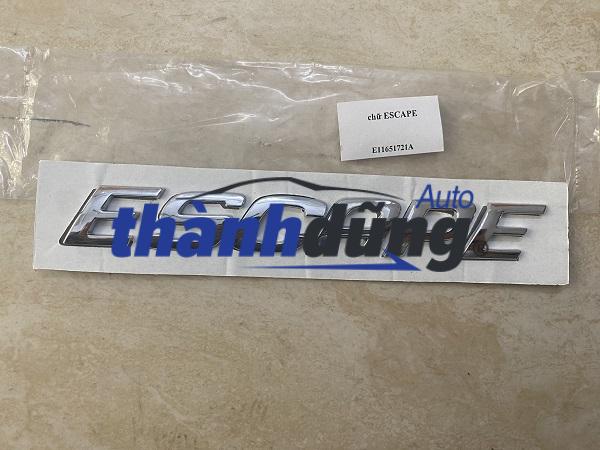 CHỮ ESCAPE CỐP HẬU FORD ESCAPE 2004