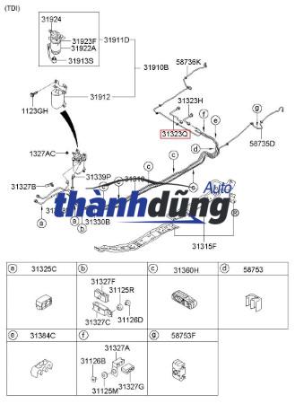 RƠ LE NGẮT BÔ HYUNDAI MIGHTY - Ảnh 4