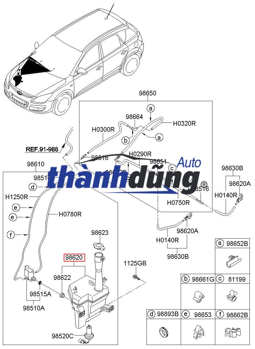 BÌNH NƯỚC PHỤ AUDI Q5 2.0 2015 | 8K0121403AC - Ảnh 5