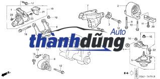 CHÂN MÁY HỘP SỐ ISUZU D-MAX 2009 | 8944342081 - Ảnh 4