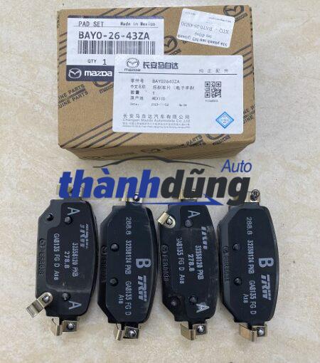 MÁ PHANH SAU ĐIỆN TỬ MAZDA 3