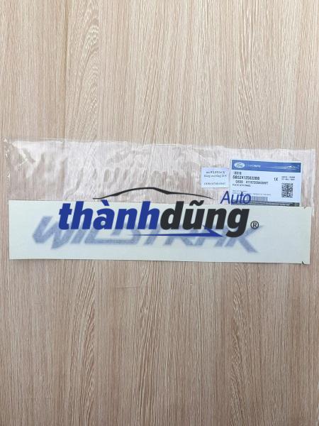 TEM WILDTRAK VIỀN TRẮNG THÙNG SAU FORD RANGER