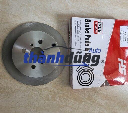 ĐĨA PHANH TRƯỚC TOYOTA VIOS 2007