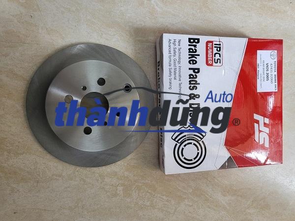 ĐĨA PHANH TRƯỚC TOYOTA VIOS 2007