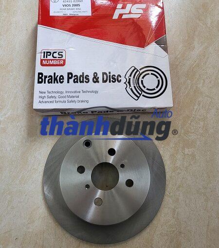 ĐĨA PHANH TRƯỚC TOYOTA VIOS 2007