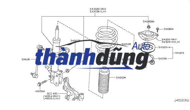 BÁT BÈO GIẢM XÓC TRƯỚC PHỤ DAEWOO NUBIRA | 96312156 - Ảnh 4