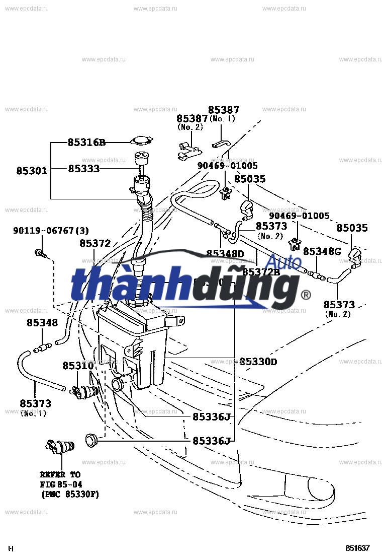 MÔ TƠ BƠM NƯỚC RỬA KÍNH FORD FIESTA 2011 | 8A6917K624AA - Ảnh 4
