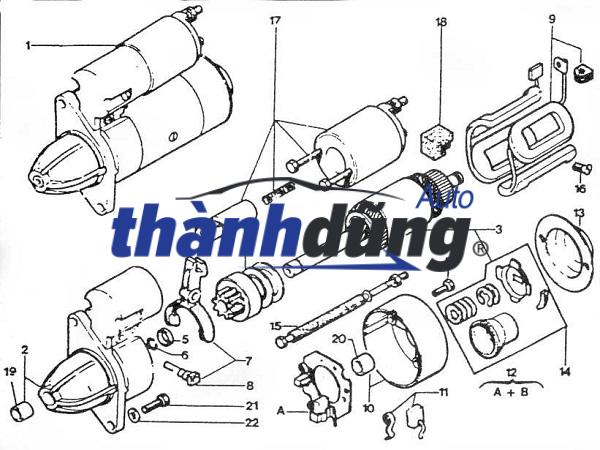 CỦ ĐỀ HYUNDAI HD78 2002-2008 | 3610045501 - Ảnh 5