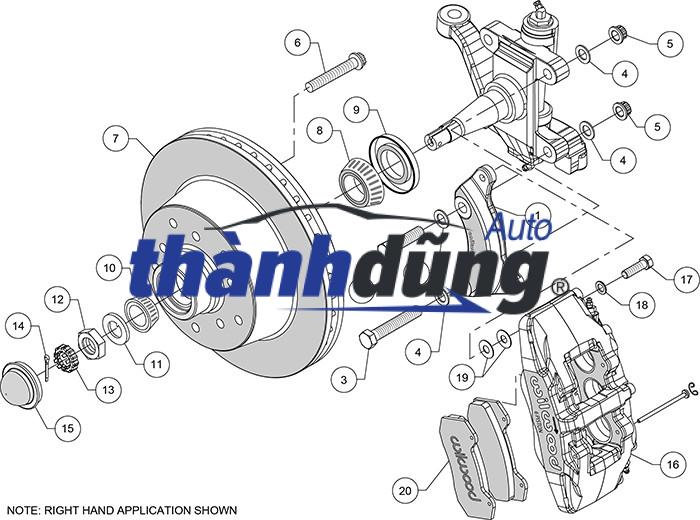 PISTON THẮNG SAU HYUNDAI AVANTE | 582351H000 - Ảnh 4