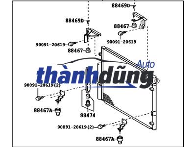 DÀN NÓNG ĐIỀU HÒA ISUZU TROOPER | CL3107 - Ảnh 5