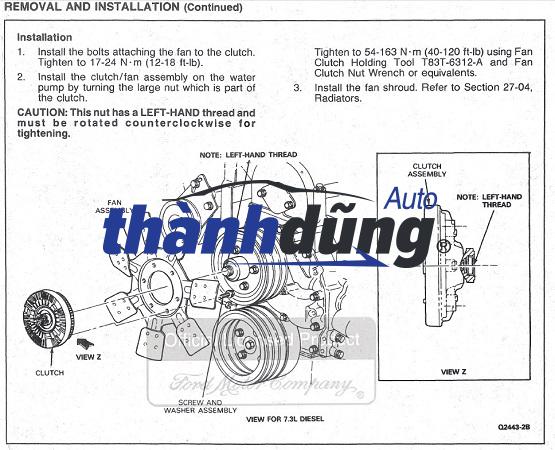 CÁNH QUẠT LY TÂM MAZDA BT50 2.2 2012-2022 | EB3G8C617CA - Ảnh 5