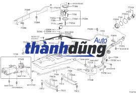 NẮP BÌNH XĂNG TRONG NISSAN NAVARA NP300 | 17251-JN20A - Ảnh 3