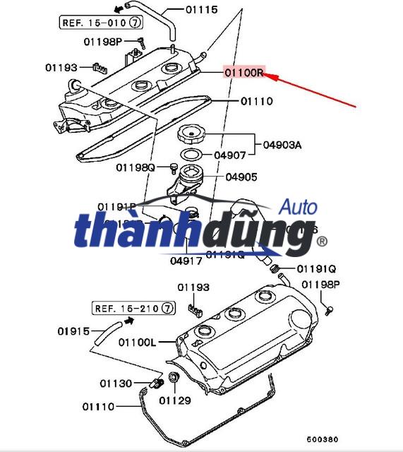 NẮP DÀN CÒ MERCEDES E300 | 27101-01730 - Ảnh 2