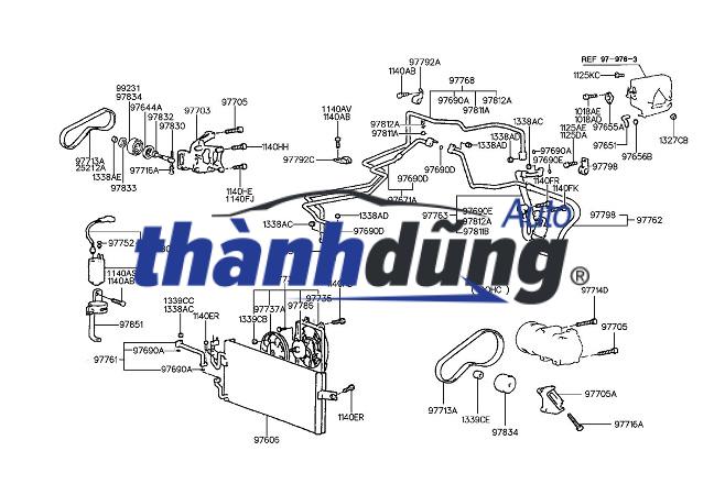 PHIN LỌC GA MERCEDES C200 | 2048350147 - Ảnh 4