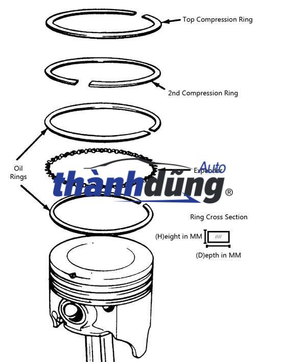 PÍT TÔNG KIA K3000 - Ảnh 4
