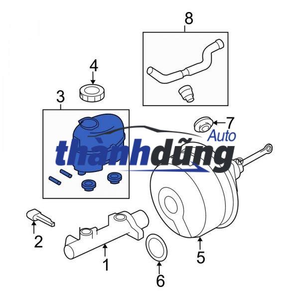 TỔNG PHANH HONDA CIVIC 1.8 2008 | 46100-SNA-A01 - Ảnh 5