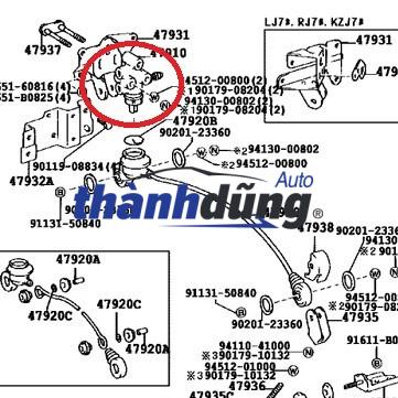 CHIA NHỚT THẮNG HYUNDAI STAREX 2002 | 594104A030 - Ảnh 5