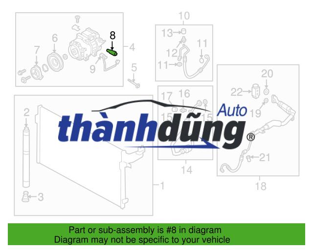 VAN ĐUÔI LỐC LẠNH MERCEDES C230 - Ảnh 4
