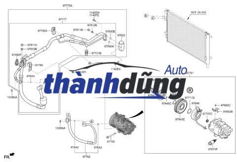 VAN ĐUÔI LỐC LẠNH MERCEDES C230 - Ảnh 3