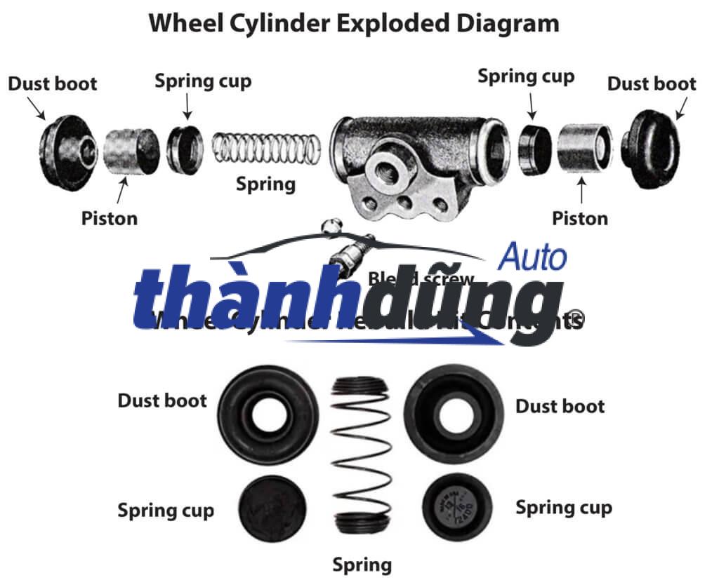 ĐỜ LU PHANH SAU DONGBEN X30 2019 | XLDBX300310 - Ảnh 4