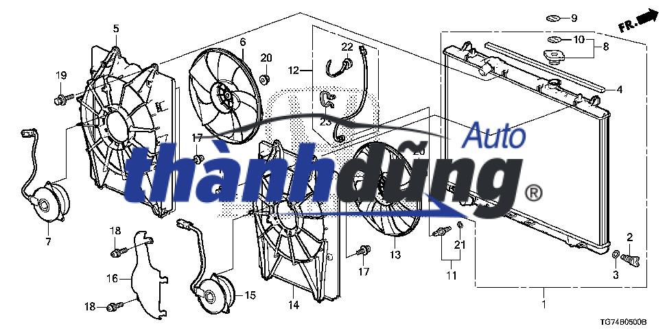 TRỞ QUẠT ĐIỀU HÒA HYUNDAI TUCSON 2018 | 97179-D1000 - Ảnh 5