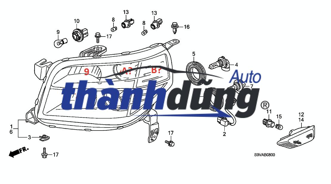 ĐÈN PHA PHẢI HYUNDAI SOLATI 2018 - Ảnh 4