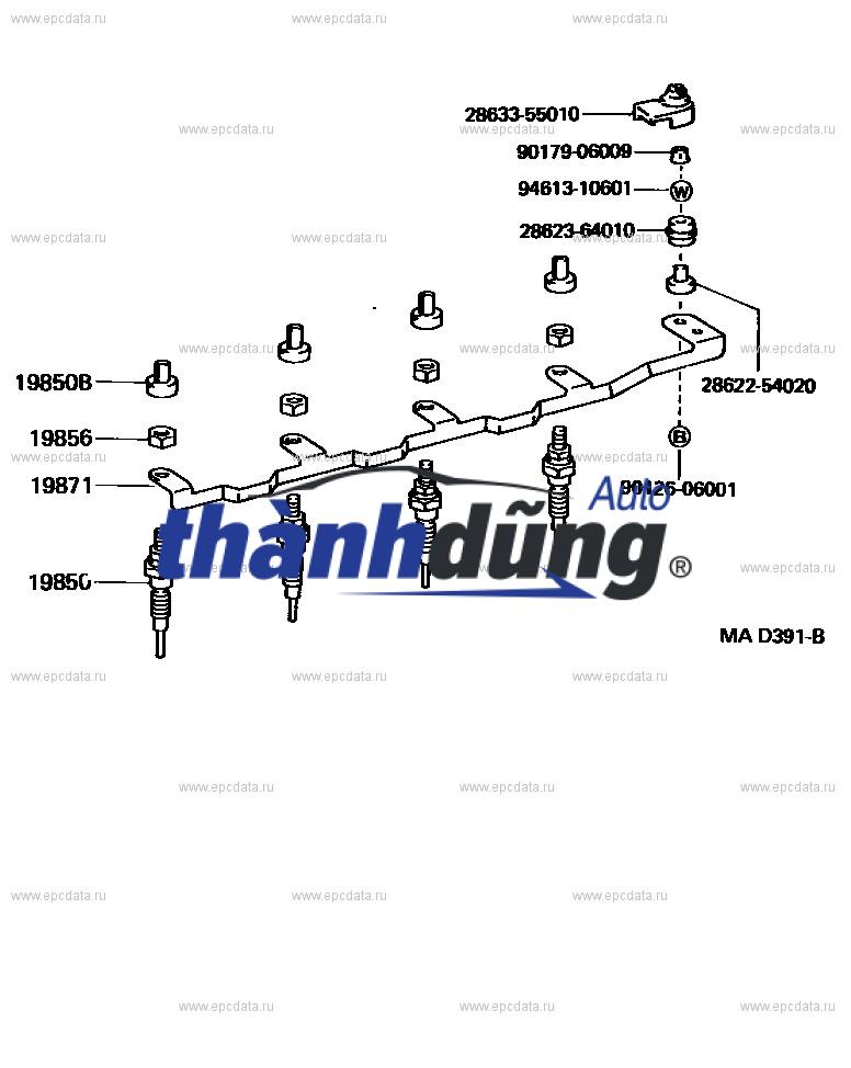 BUGI XÔNG FORD EVEREST 2013-2023 | BK3Q6M090AB - Ảnh 4