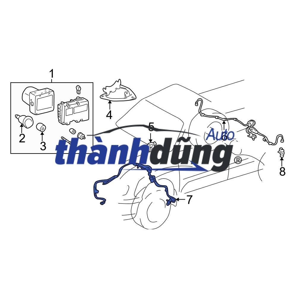 CẢM BIẾN ABS SAU TRÁI FORD EVEREST 2009 | UM53-43-71YA - Ảnh 4