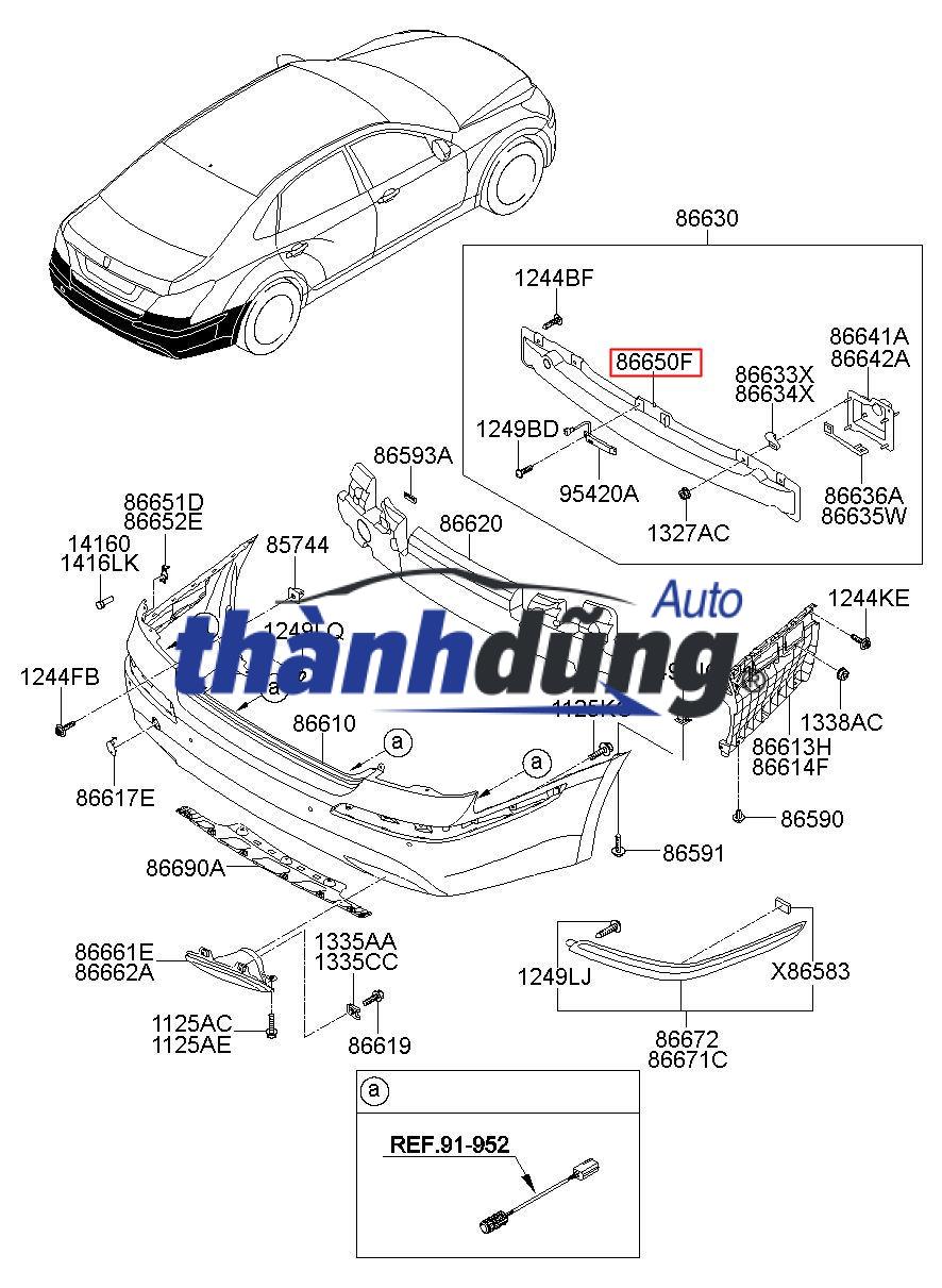 CẢM BIẾN BÁO LÙI VINFAST VF6 2024 | EEP73090003AB - Ảnh 5