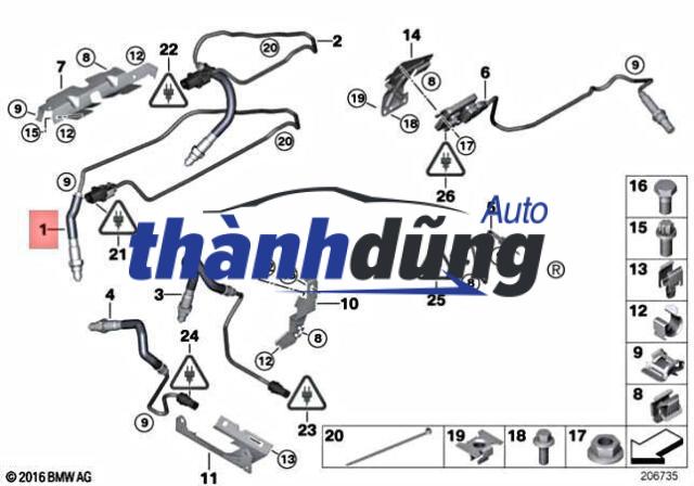 CẢM BIẾN OXY LEXUS RX350 | 8946706170 - Ảnh 4