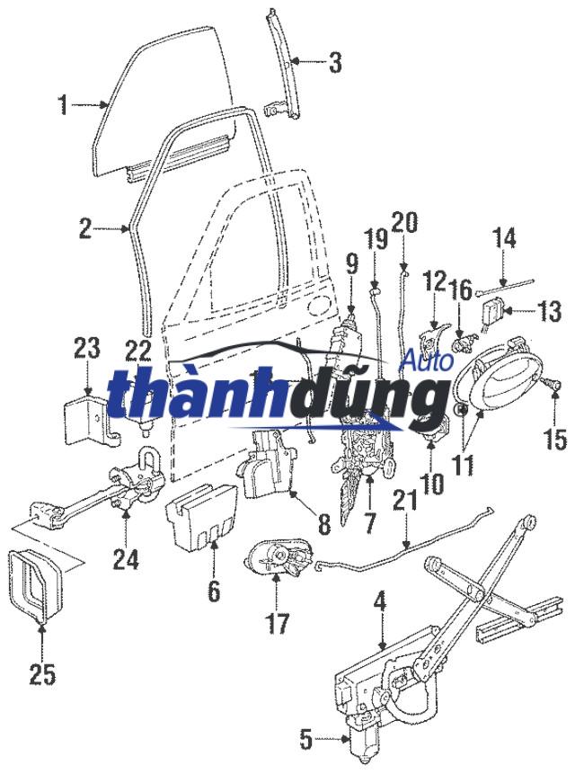 TAY LIỀN CÔNG TẮC MỞ CỐP HẬU HYUNDAI ACCENT 2018 - Ảnh 3