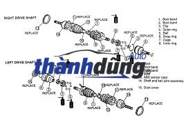 ĐẦU LÁP NGOÀI XE HYUNDAI TUCSON | 49507-2EJ10 - Ảnh 5