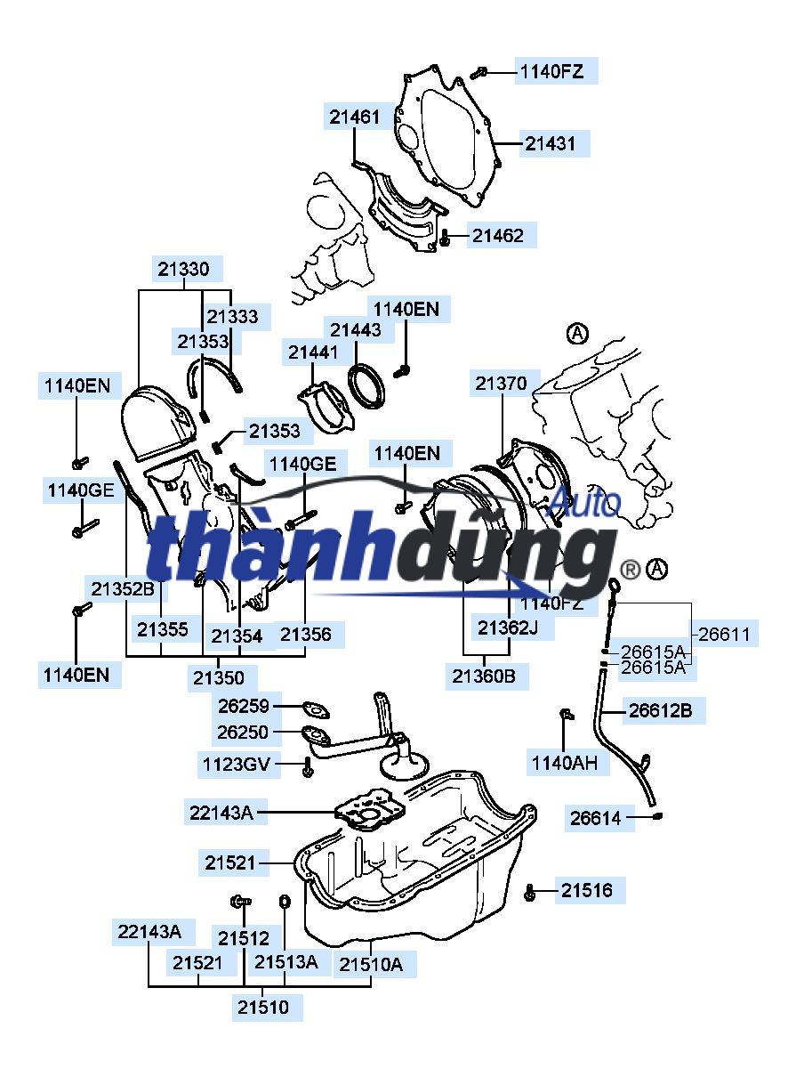 ĐÁY CÁC TE XE HYUNDAI HD65 2017 | 2151148950 - Ảnh 5