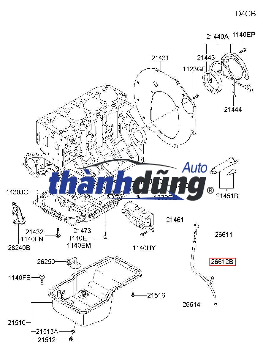 ĐÁY CÁC TE XE HYUNDAI HD65 2017 | 2151148950 - Ảnh 4