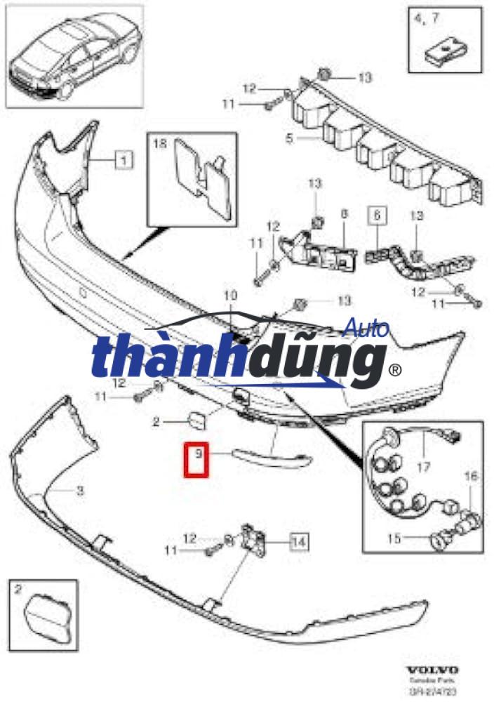 ĐÈN BA ĐỜ SỐC SAU HYUNDAI CRETA 2022 | 92406I7000 - Ảnh 5