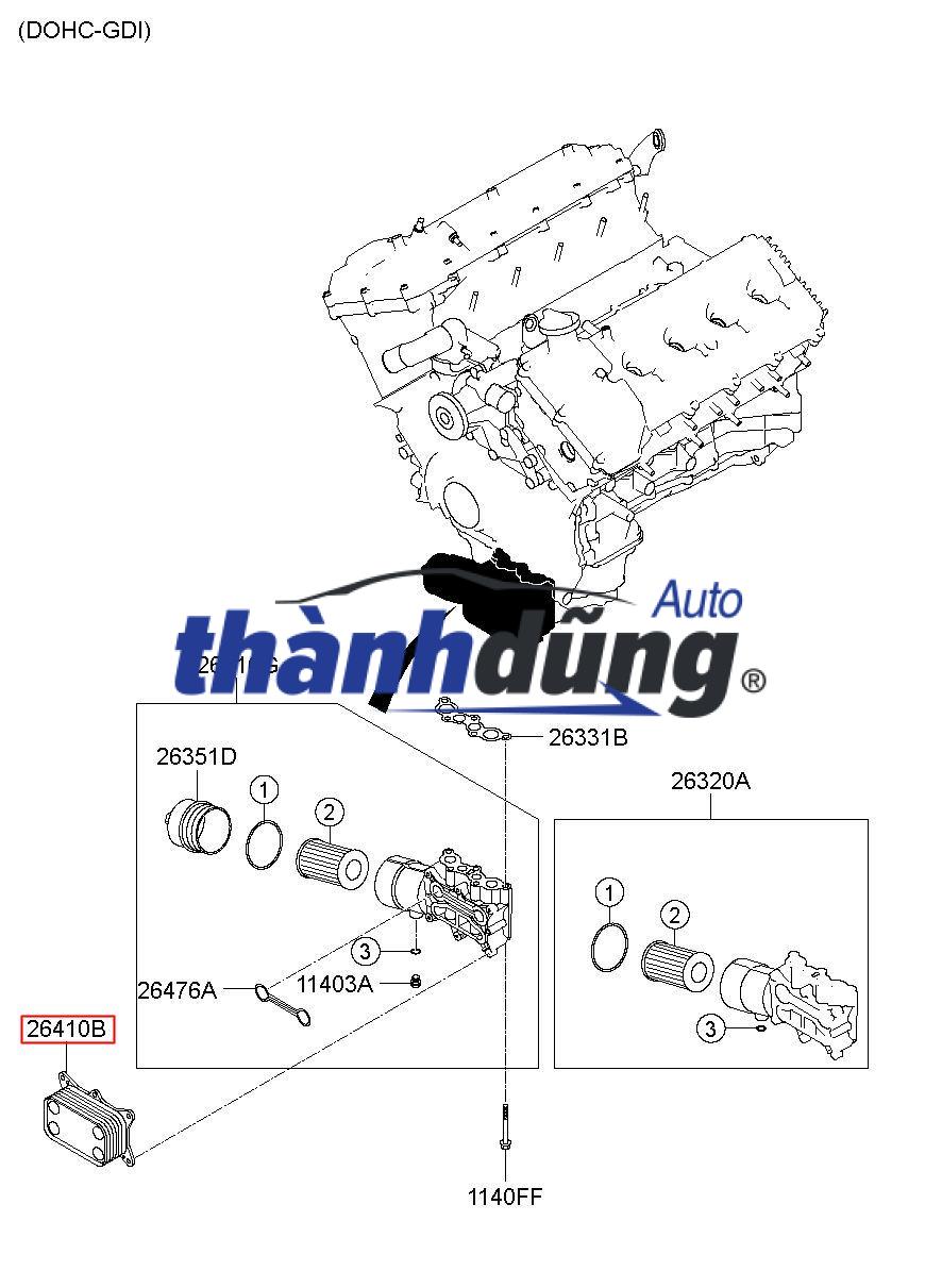 KÉT SINH HÀN HYUNDAI LIBERO 1997-2004 - Ảnh 3