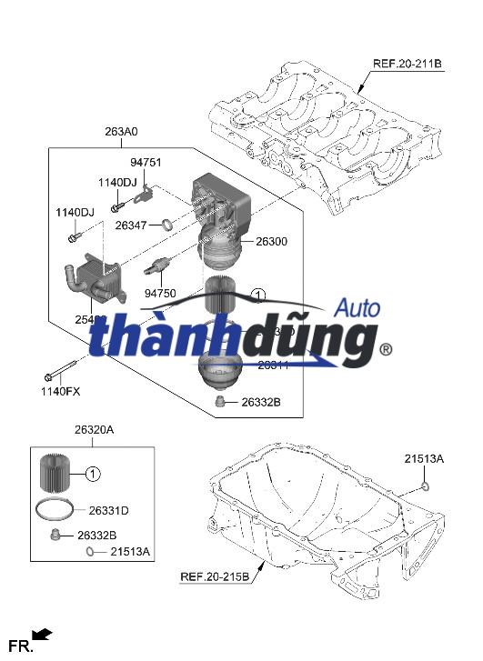 KÉT SINH HÀN HYUNDAI LIBERO 1997-2004 - Ảnh 4
