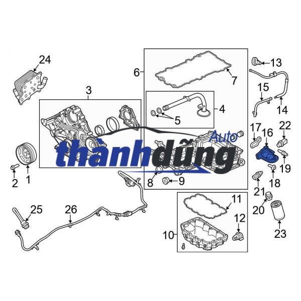 LỌC NHỚT ĐỘNG CƠ NISSAN NAVARA 2011 - Ảnh 3