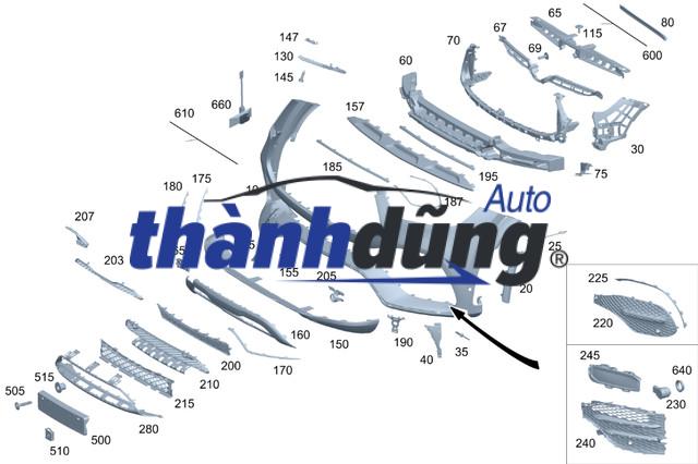 BA ĐỜ SỐC TRƯỚC HYUNDAI ACCENT 2012 - Ảnh 3