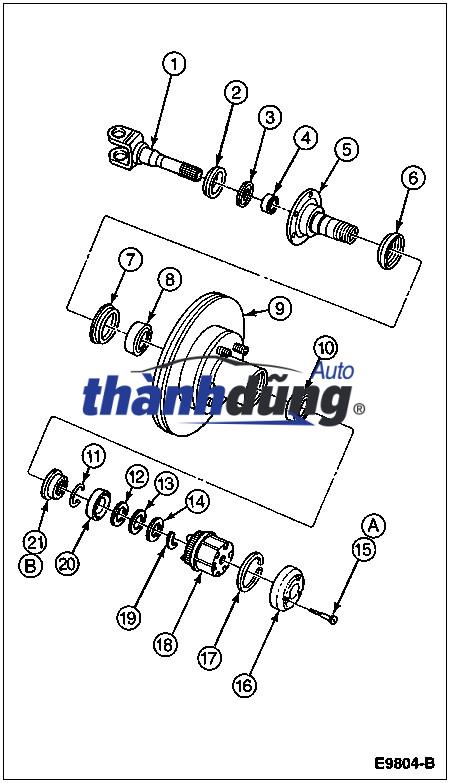 NẮP GÀI CẦU MITSUBISHI TRITON - Ảnh 4